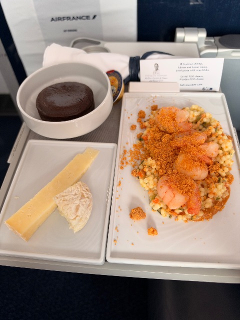 Food & Drink on Air France, KRK to CDG
